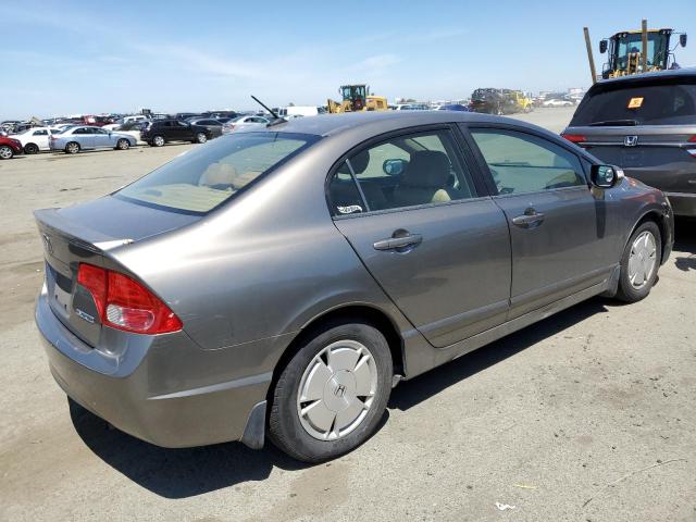 2007 Honda Civic Hybrid VIN: JHMFA36267S023989 Lot: 53819104