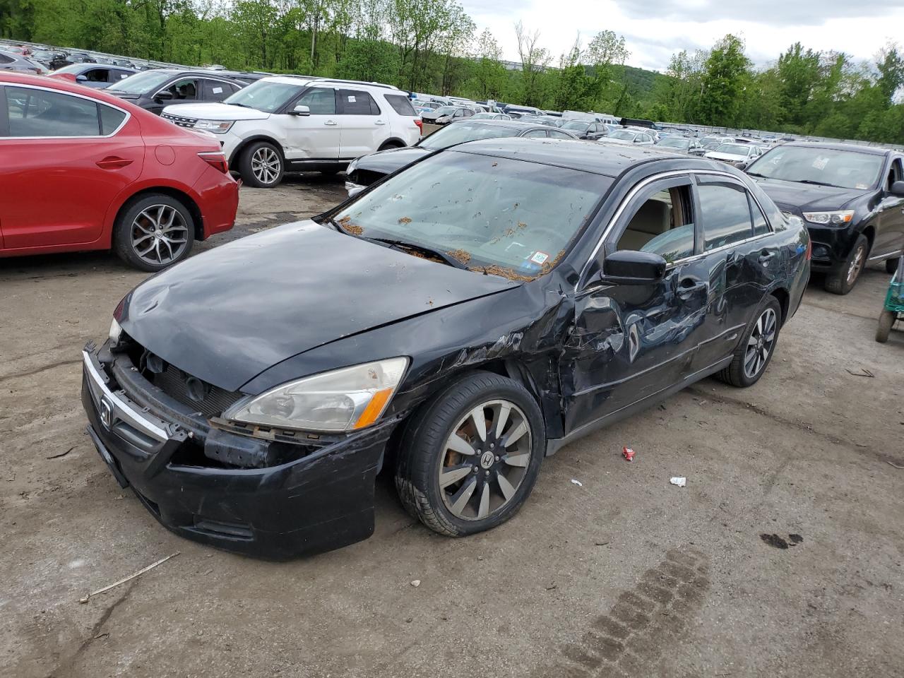 1HGCM66487A070124 2007 Honda Accord Se