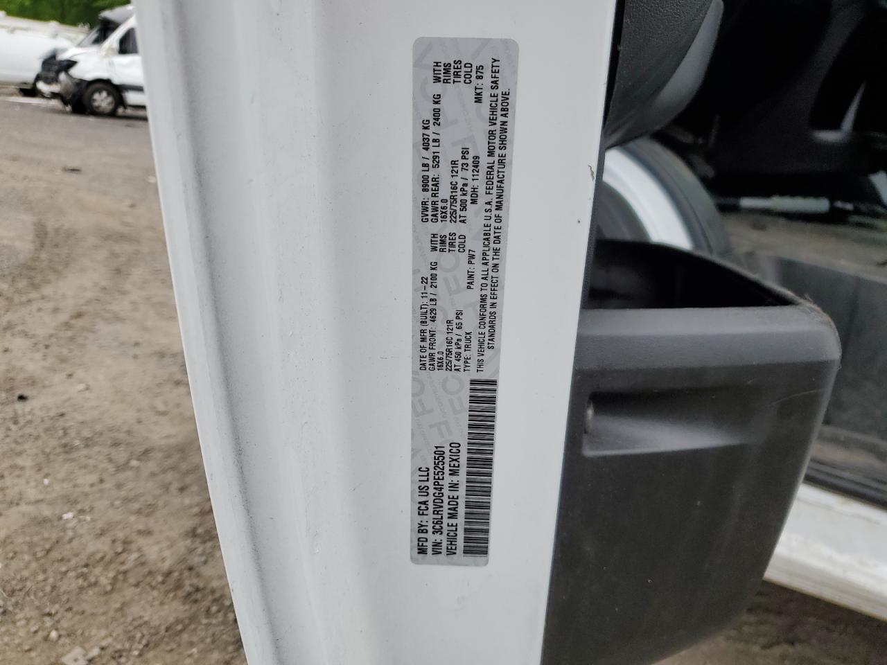 3C6LRVDG4PE525501 2023 Ram Promaster 2500 2500 High