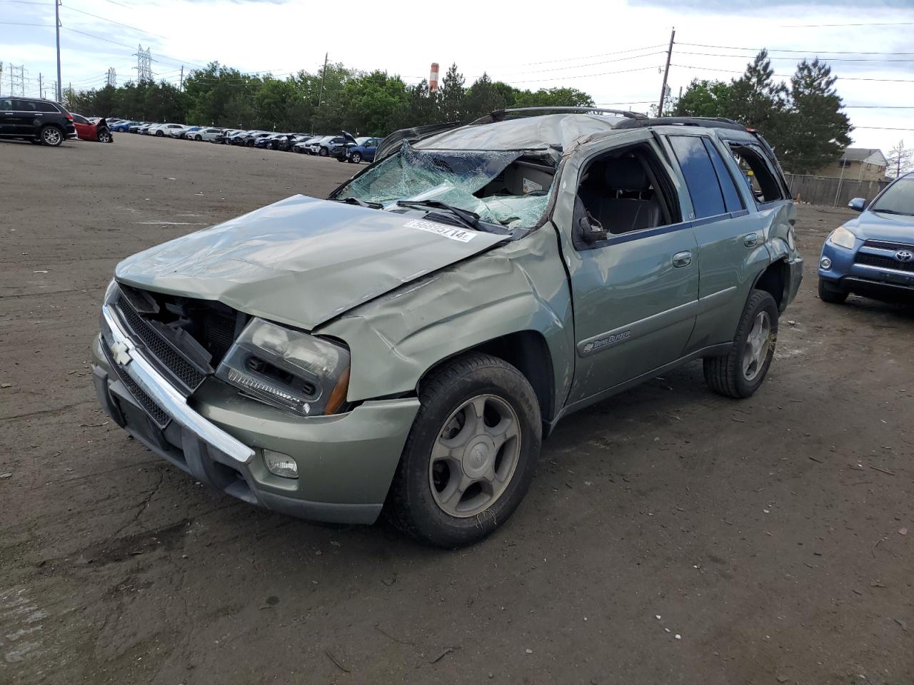 1GNDT13S742189081 2004 Chevrolet Trailblazer Ls