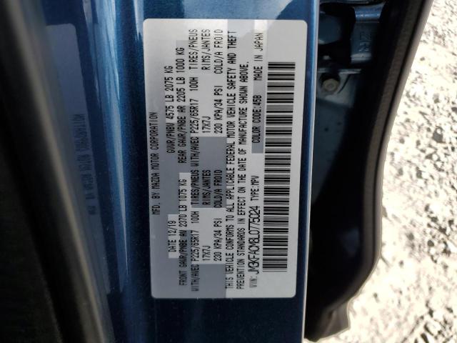 2020 Mazda Cx-5 Touring VIN: JM3KFACM8L0775024 Lot: 56727004