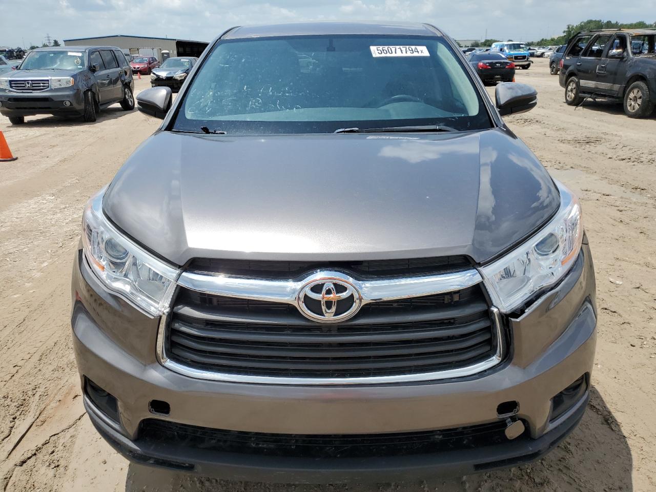 2015 Toyota Highlander Le vin: 5TDZKRFH1FS104179