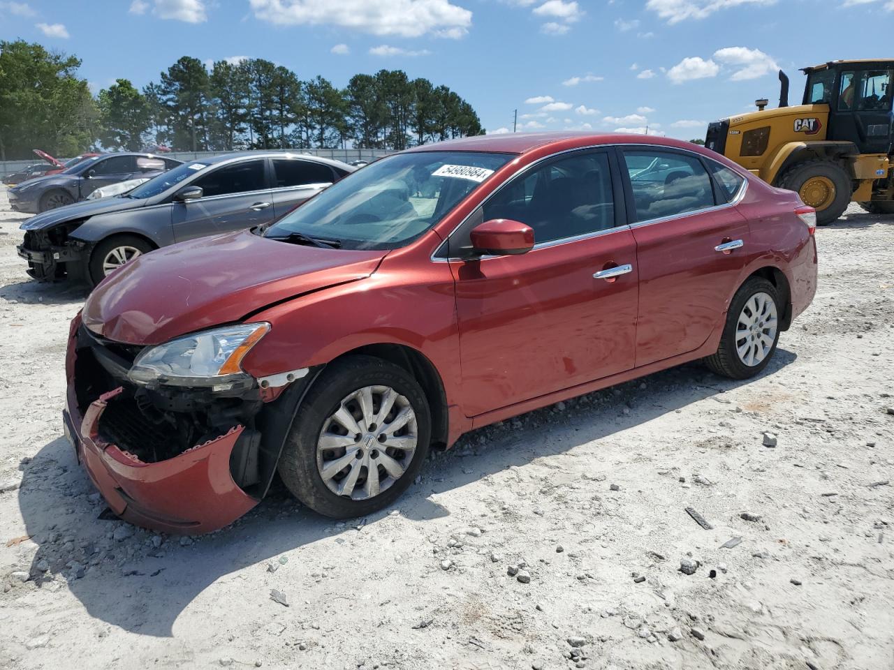 3N1AB7AP9FY356497 2015 Nissan Sentra S