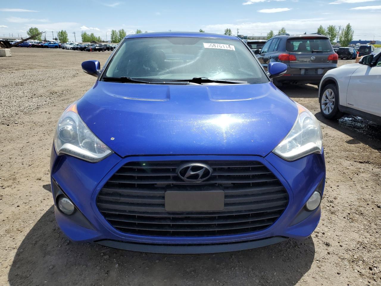 2014 Hyundai Veloster Turbo vin: KMHTC6AE2EU200617