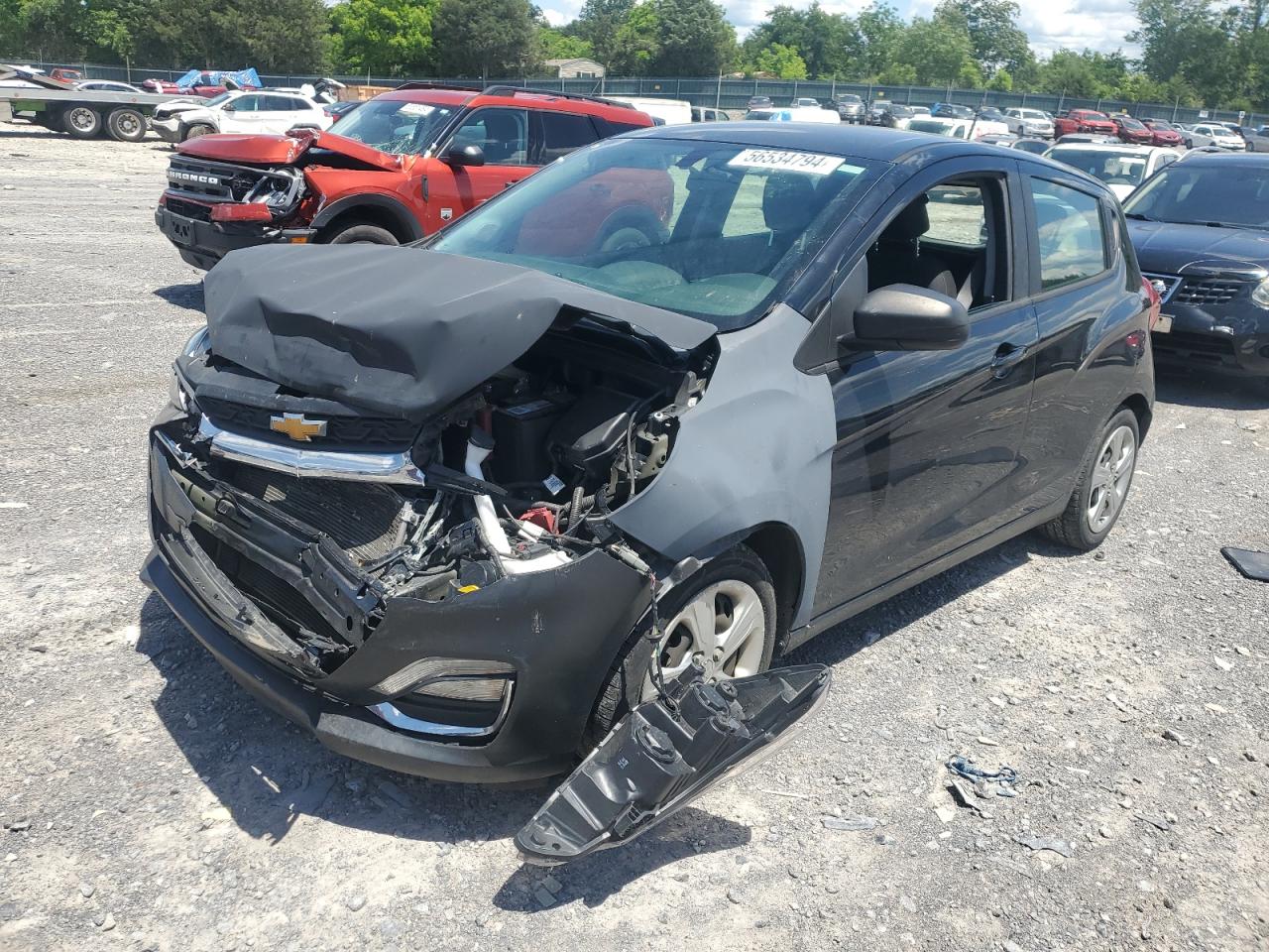 2019 Chevrolet Spark Ls vin: KL8CB6SA8KC811216