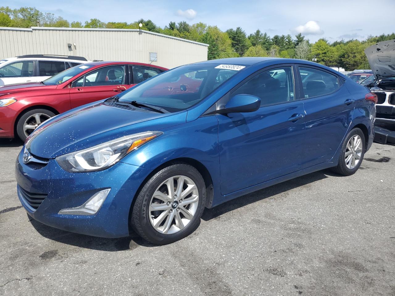 KMHDH4AE1EU201753 2014 Hyundai Elantra Se