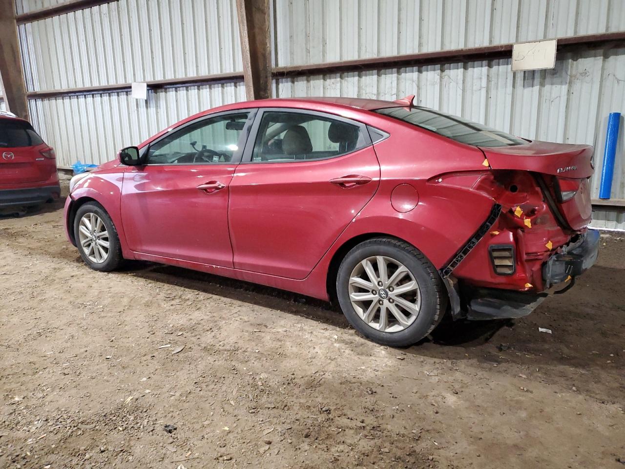 KMHDH4AE6EU056371 2014 Hyundai Elantra Se