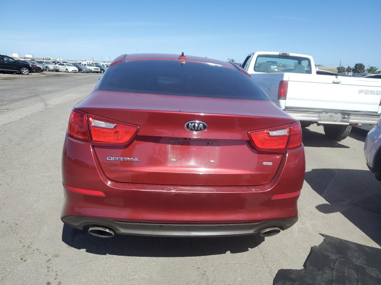5XXGM4A70EG337957 2014 Kia Optima Lx