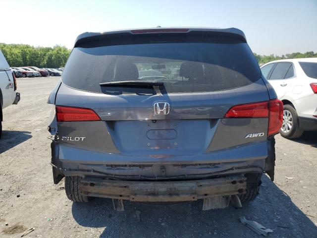 2016 Honda Pilot Exln VIN: 5FNYF6H76GB092362 Lot: 55882364