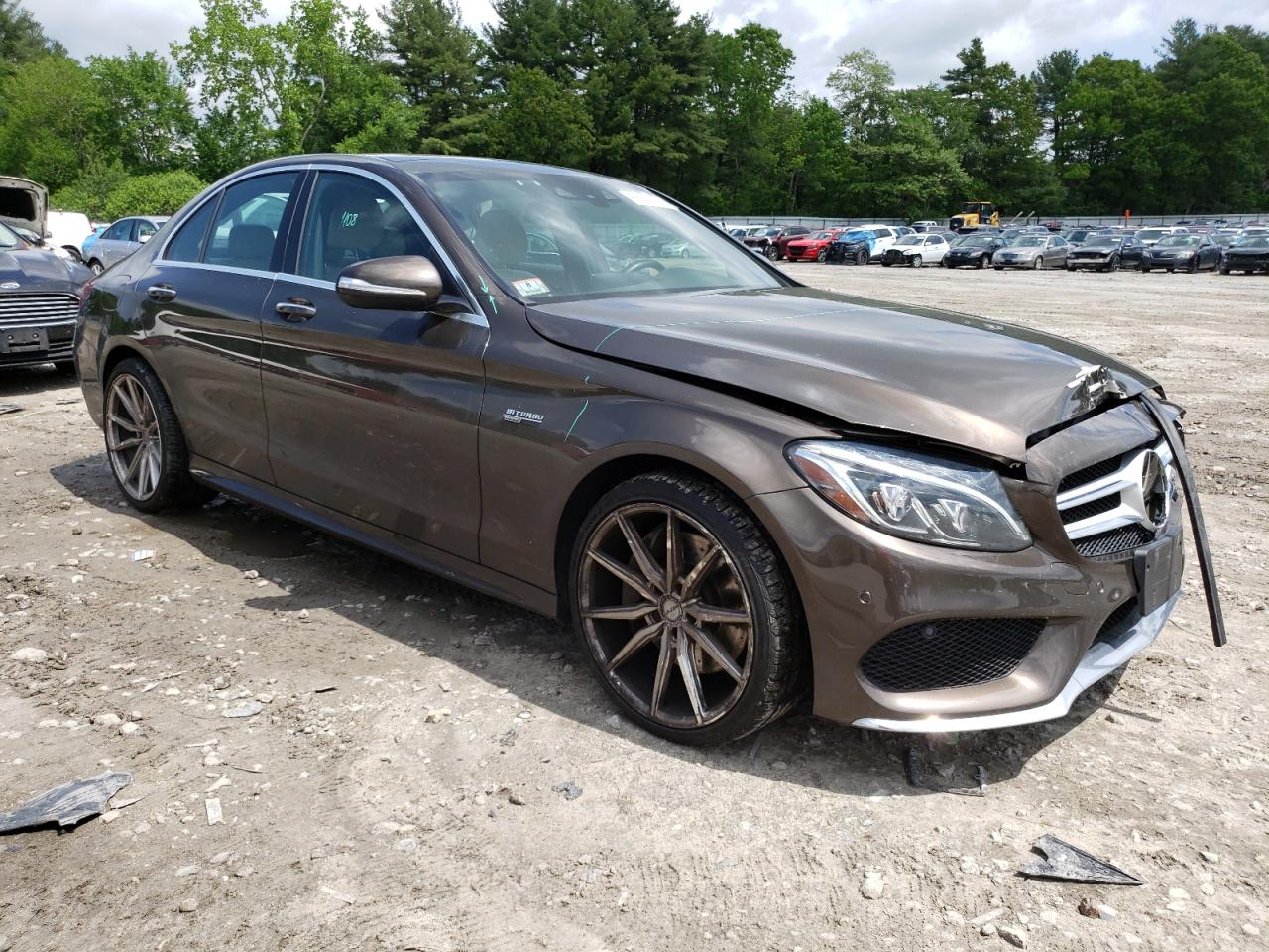 55SWF6GB5FU089110 2015 Mercedes-Benz C 400 4Matic