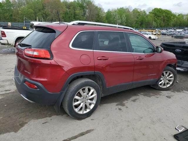 2016 Jeep Cherokee Limited VIN: 1C4PJMDS1GW131914 Lot: 53593494