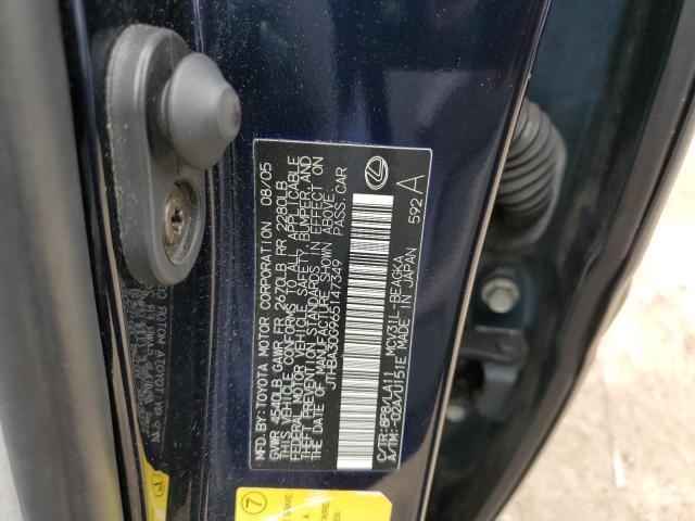 2006 Lexus Es 330 VIN: JTHBA30G965147349 Lot: 54618414