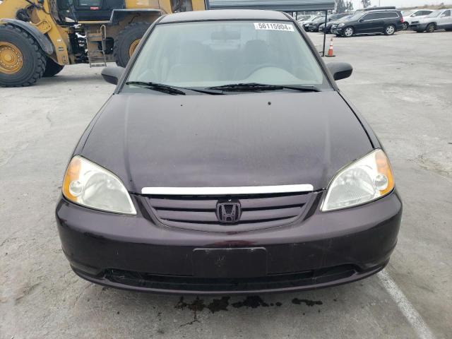 2001 Honda Civic Lx VIN: 1HGES16571L004668 Lot: 56115904