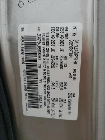 2005 Chrysler Town & Country Touring VIN: 2C4GP54L85R187092 Lot: 55212514