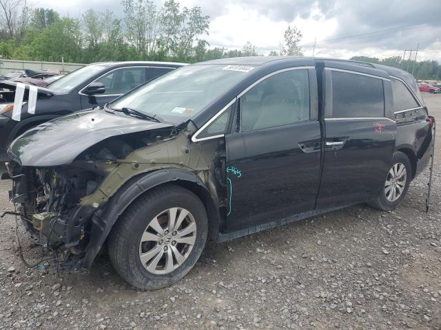 Lot #2569898467 2016 HONDA ODYSSEY EX salvage car