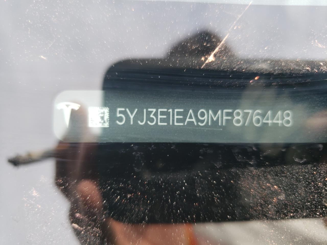 5YJ3E1EA9MF876448 2021 Tesla Model 3