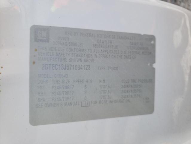 2007 GMC New Sierra C1500 VIN: 2GTEC13J571594123 Lot: 53200334