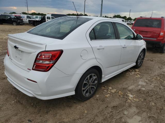  CHEVROLET SONIC 2019 Білий