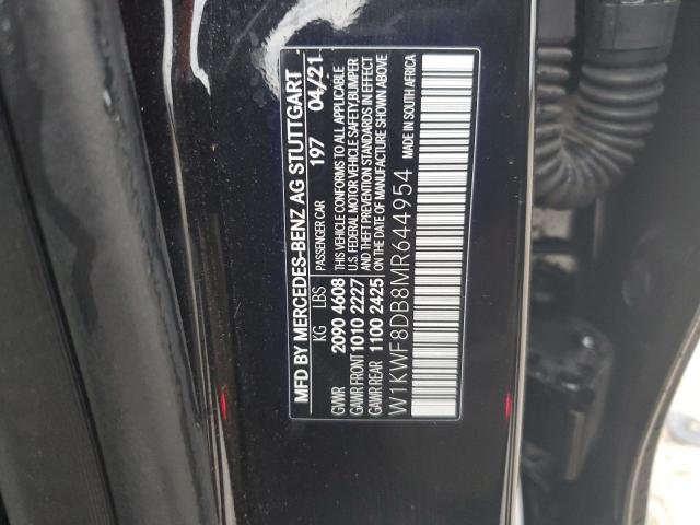 2021 MERCEDES-BENZ C 300 - W1KWF8DB8MR644954