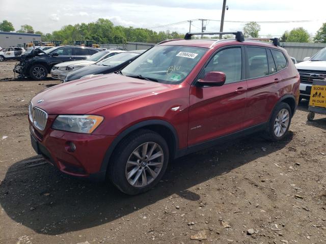 Vin: 5uxwx9c50e0d26875, lot: 53966494, bmw x3 xdrive28i 2014 img_1