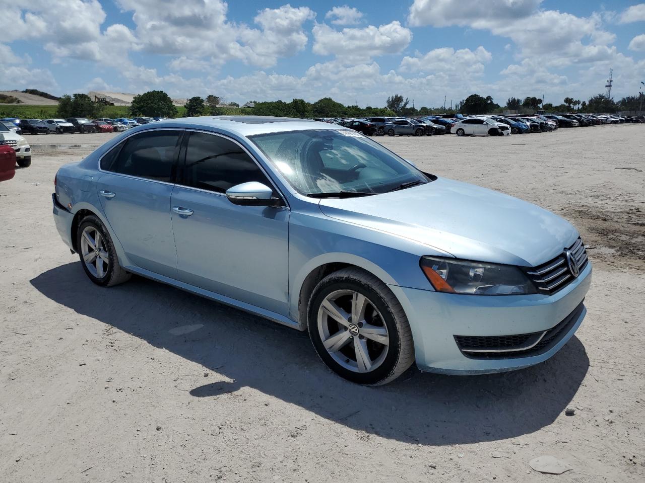 1VWBH7A3XCC050178 2012 Volkswagen Passat Se