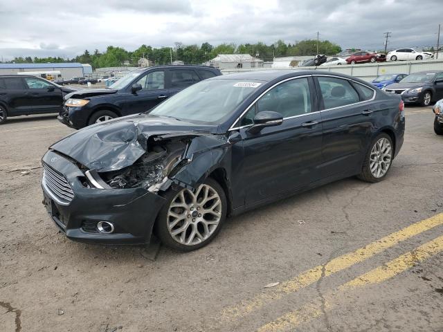 2014 Ford Fusion Titanium VIN: 3FA6P0K97ER252519 Lot: 55330934