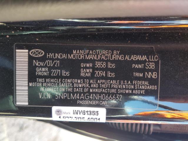 5NPLM4AG4NH066632 Hyundai Elantra SE 12