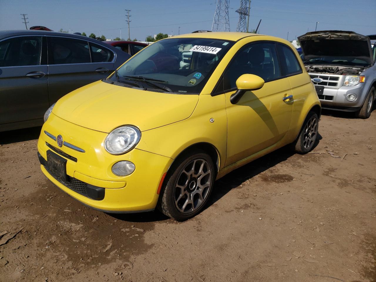 3C3CFFAR6CT355181 2012 Fiat 500 Pop