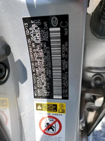 2013 Lexus Es 300H VIN: JTHBW1GG6D2020813 Lot: 56223134