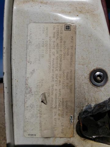 1994 Chevrolet Gmt-400 C2500 VIN: 1GCGC24K8RE273510 Lot: 55449964