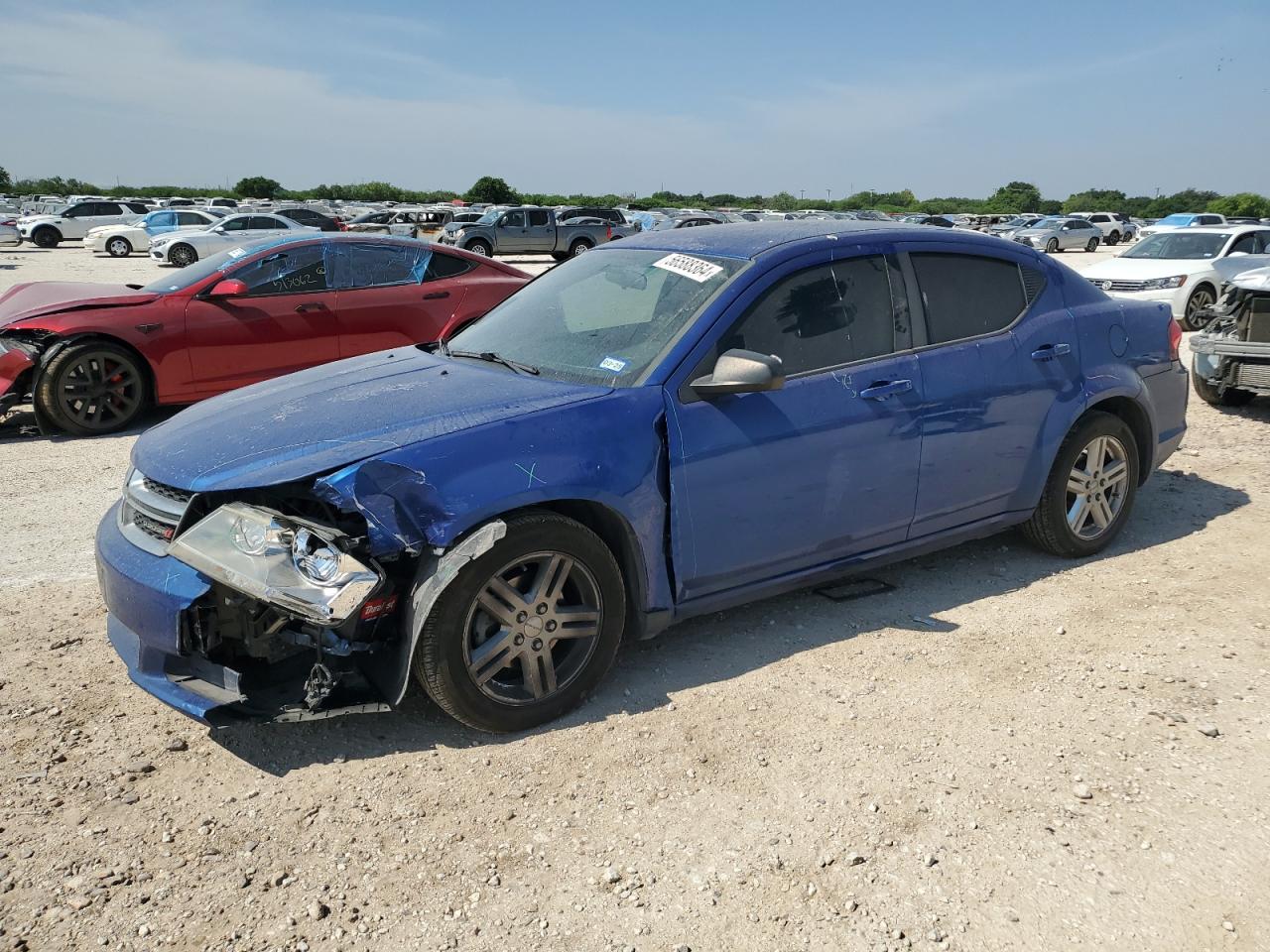 1C3CDZAB9EN200489 2014 Dodge Avenger Se