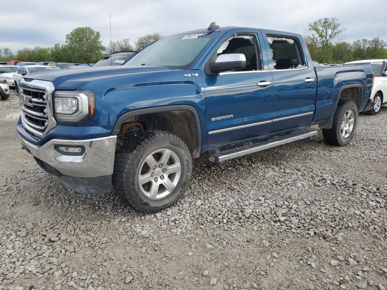 2018 GMC Sierra K1500 Slt vin: 3GTU2NEC1JG108944