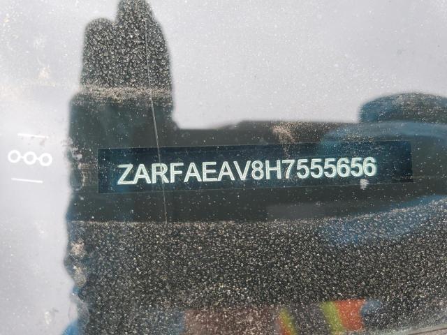 2017 Alfa Romeo Giulia Quadrifoglio VIN: ZARFAEAV8H7555656 Lot: 55410134