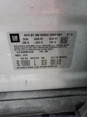 2019 Buick Encore Preferred VIN: KL4CJASB9KB724348 Lot: 56260744