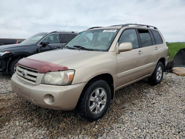 2005 Toyota Highlander Limited VIN: JTEEP21A350077470 Lot: 55504104