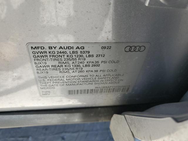 2023 AUDI Q5 PREMIUM - WA1BBAFY1P2028615