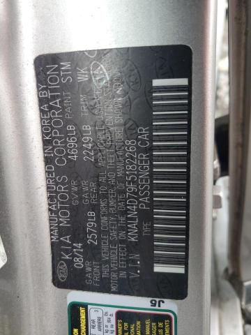 2015 Kia Cadenza Premium VIN: KNALN4D79F5182268 Lot: 56592524