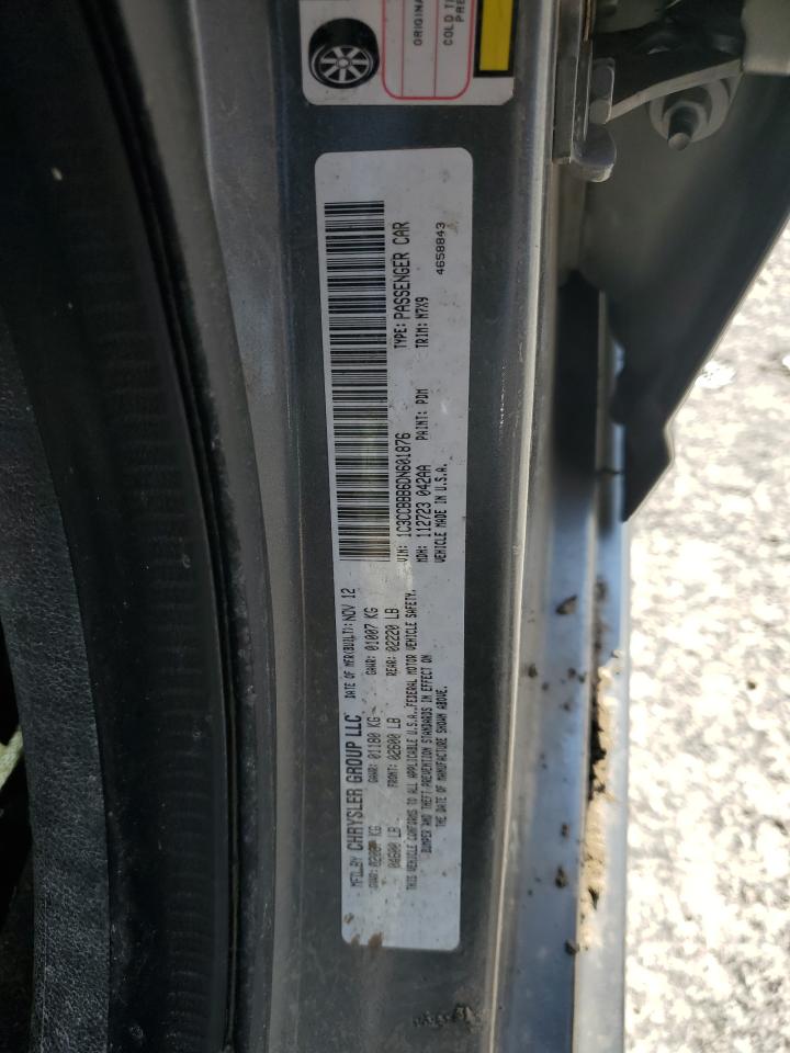 1C3CCBBB6DN601876 2013 Chrysler 200 Touring