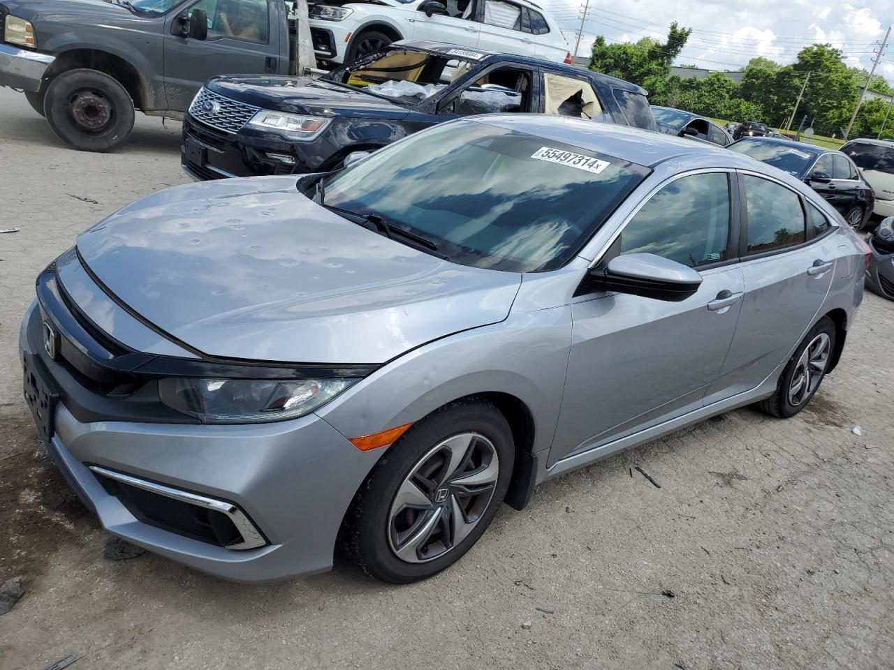 2019 Honda Civic Lx vin: 2HGFC2F6XKH566109