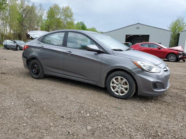 2013 Hyundai Accent Gls VIN: KMHCT4AE5DU493996 Lot: 54038704