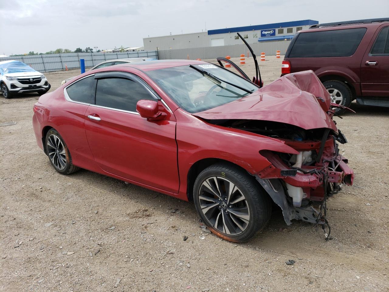 Lot #2679042725 2016 HONDA ACCORD EXL