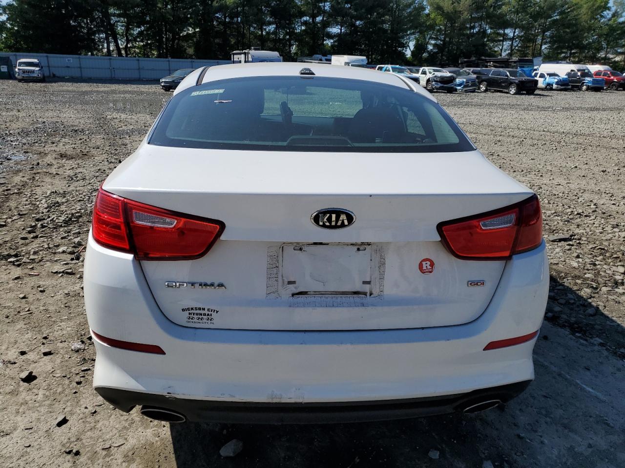 2015 Kia Optima Lx vin: 5XXGM4A7XFG382129