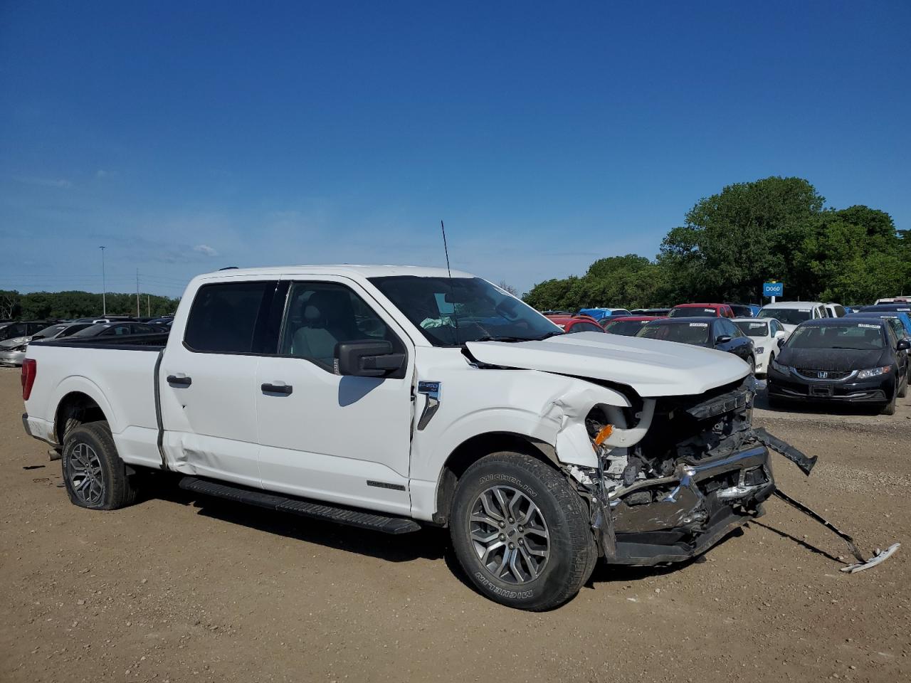 Lot #2892660023 2021 FORD F150 SUPER