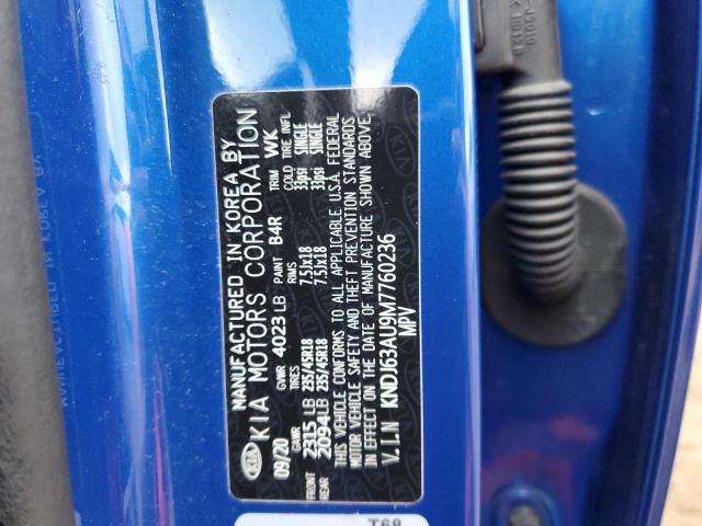 2021 Kia Soul Gt Line VIN: KNDJ63AU9M7760236 Lot: 57279364