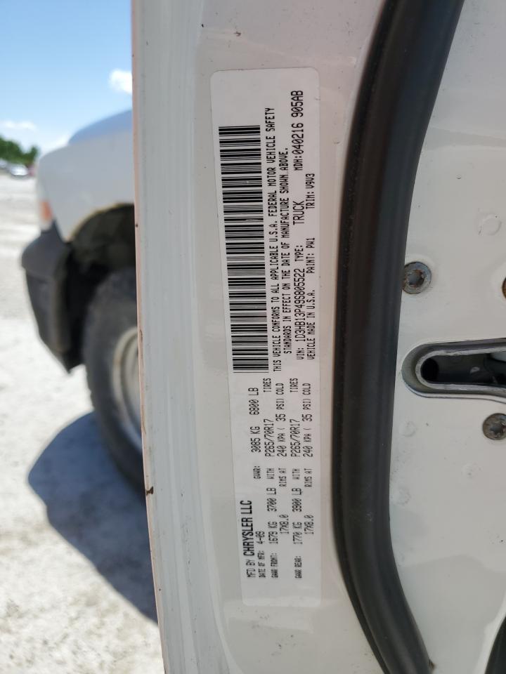 1D3HB13P49S805522 2009 Dodge Ram 1500