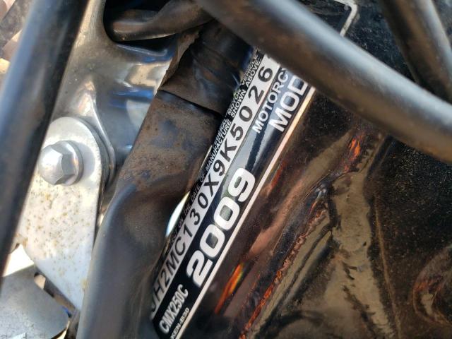 2009 HONDA REBEL 250 JH2MC130X9K502629