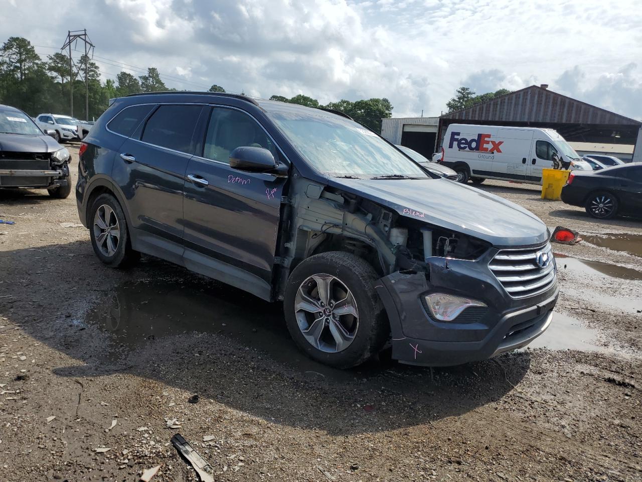 KM8SM4HF9GU143167 2016 Hyundai Santa Fe Se