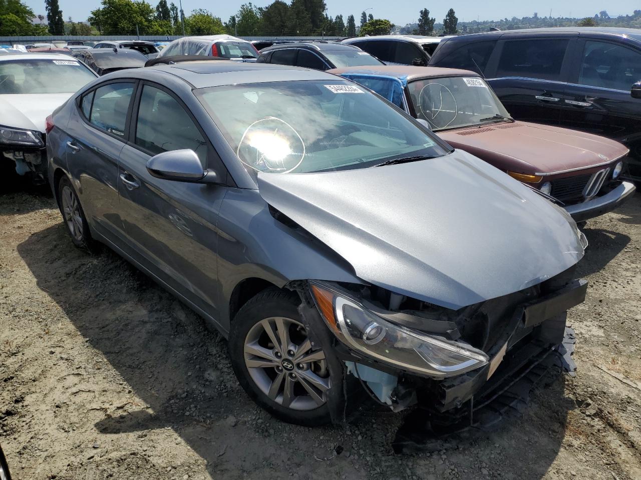 KMHD84LF9HU400057 2017 Hyundai Elantra Se