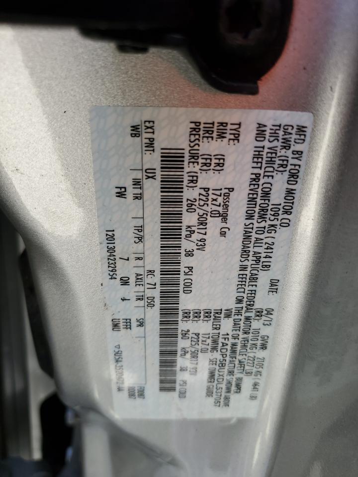 1FADP5BUXDL537057 2013 Ford C-Max Sel