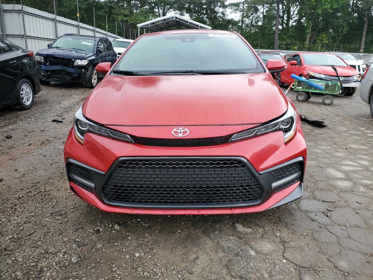 2020 Toyota Corolla Se vin: 5YFS4RCE9LP053105